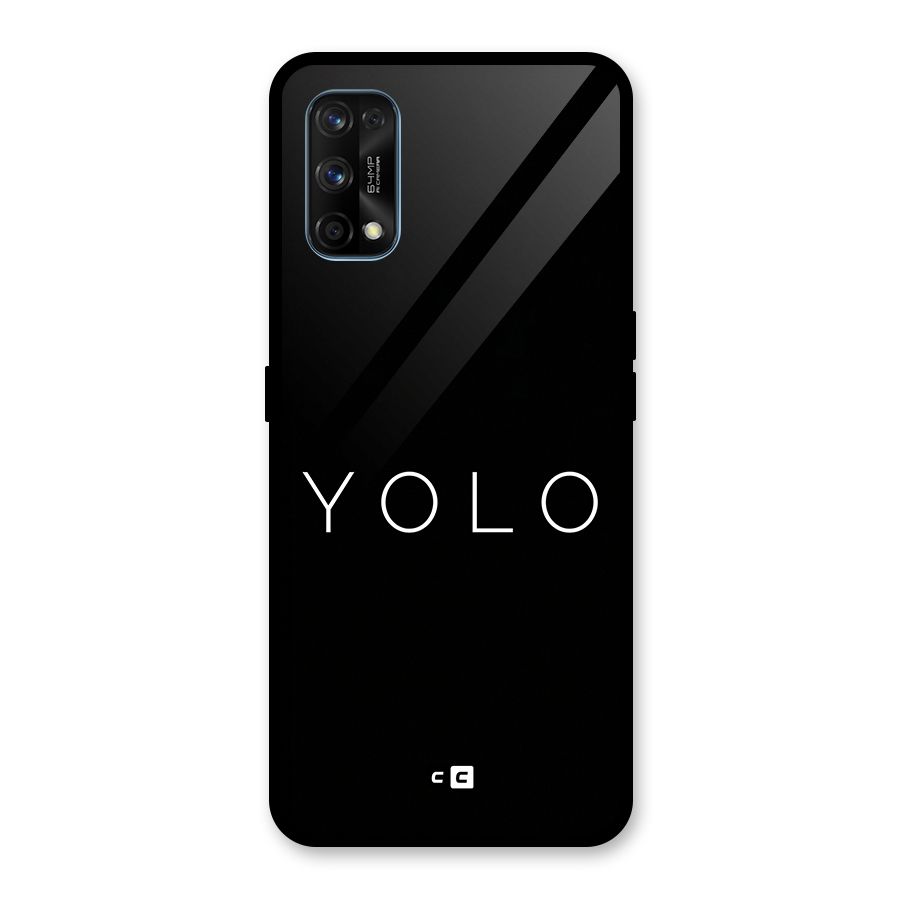 Yolo Is Truth Glass Back Case for Realme 7 Pro