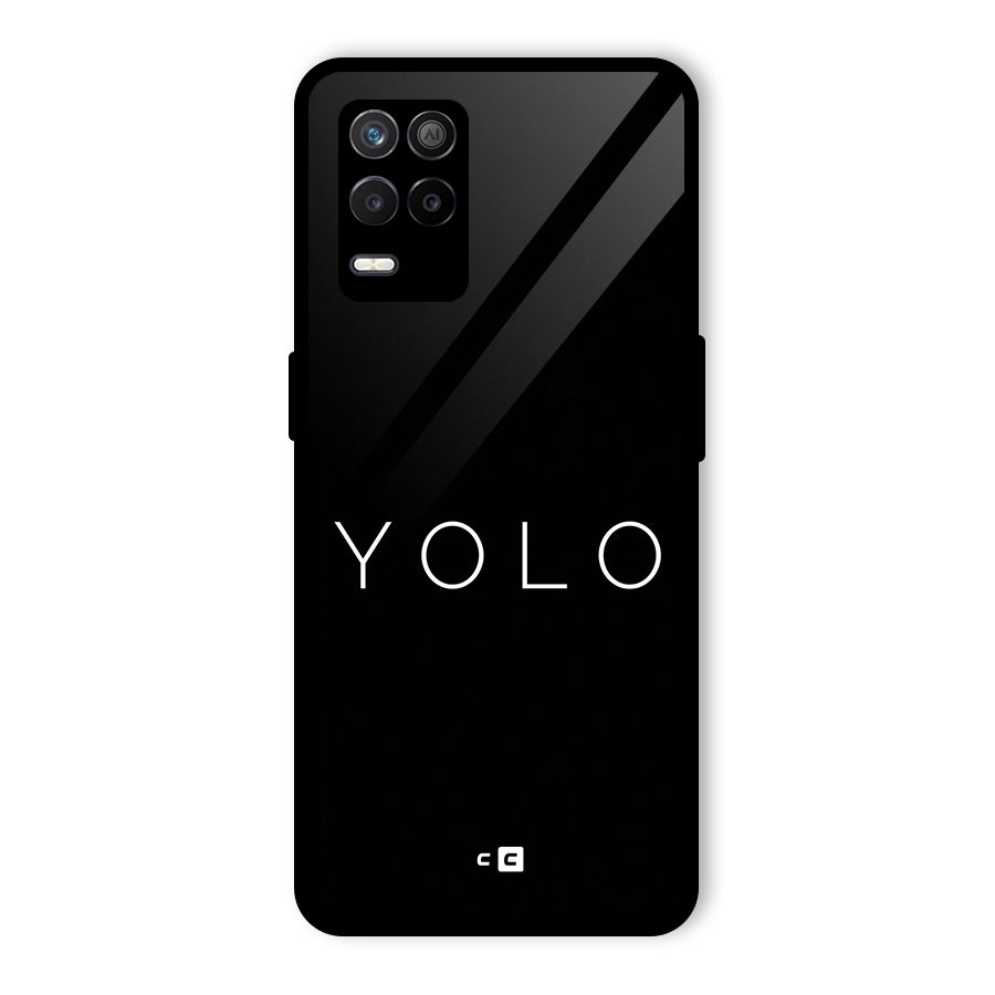 Yolo Is Truth Glass Back Case for Realme 8 5G
