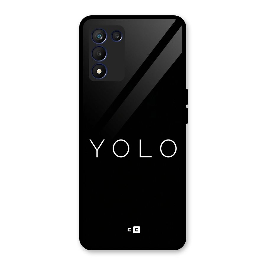 Yolo Is Truth Glass Back Case for Realme 9 5G Speed
