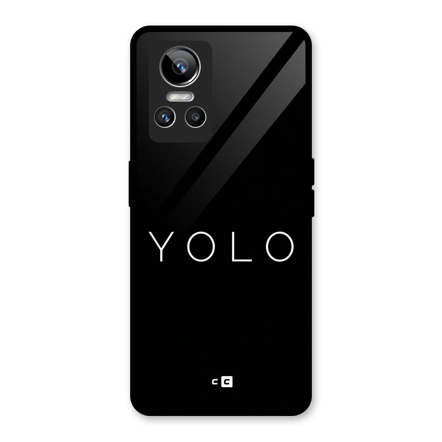 Yolo Is Truth Glass Back Case for Realme GT Neo 3