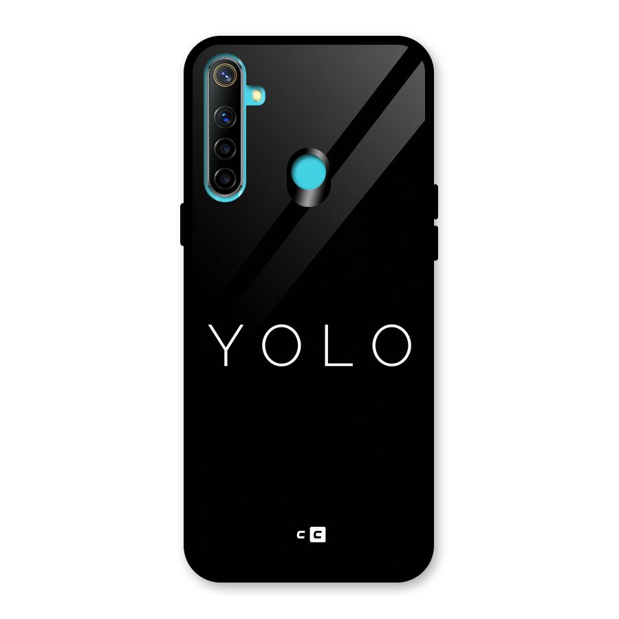 Yolo Is Truth Glass Back Case for Realme Narzo 10