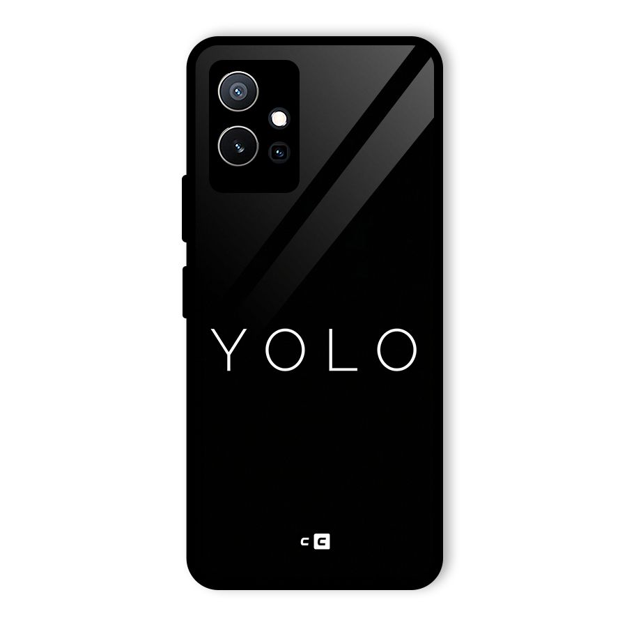 Yolo Is Truth Glass Back Case for Vivo T1 5G