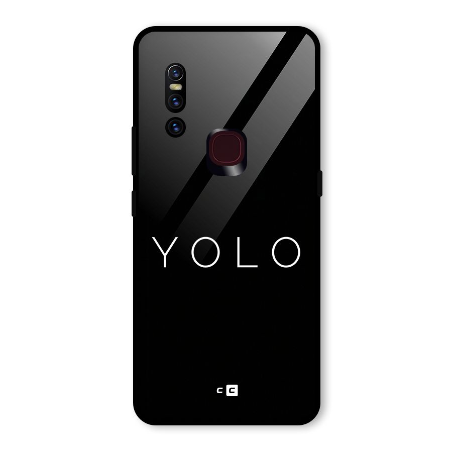 Yolo Is Truth Glass Back Case for Vivo V15