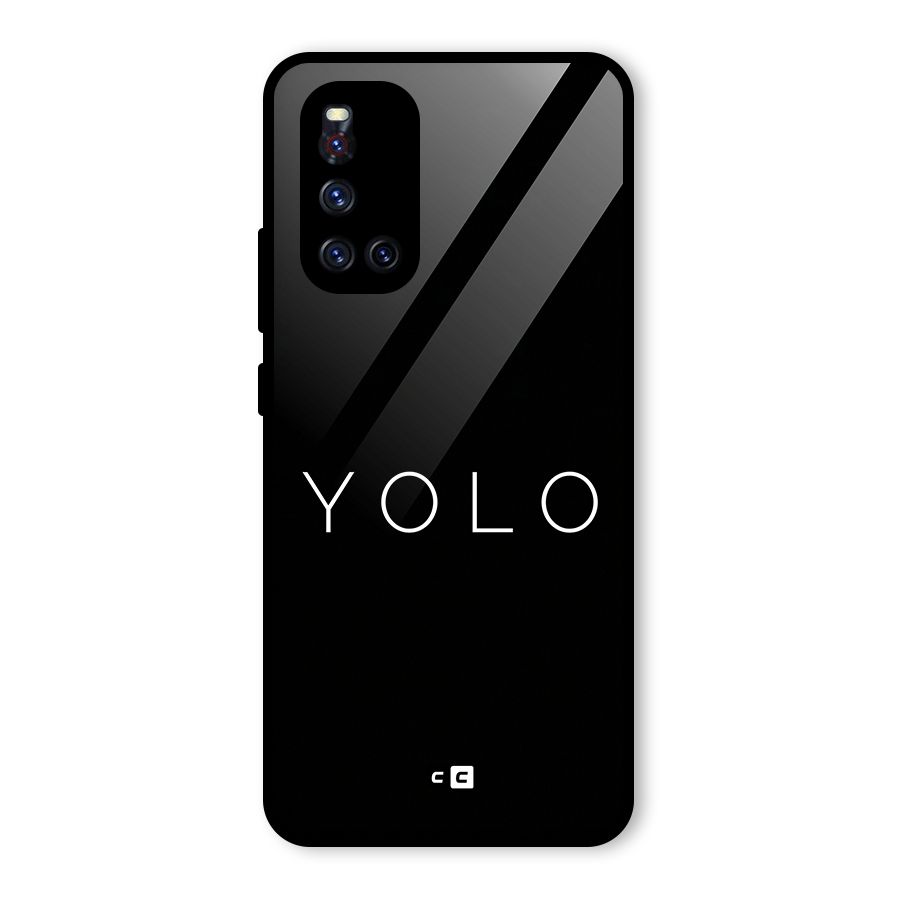 Yolo Is Truth Glass Back Case for Vivo V19