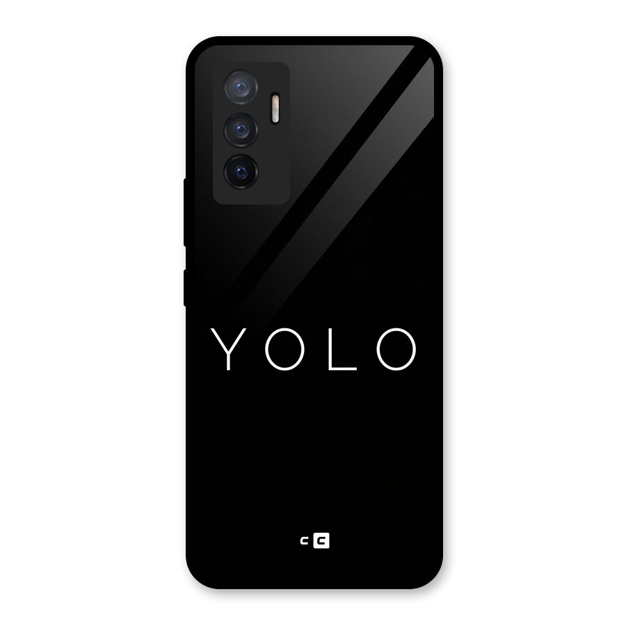 Yolo Is Truth Glass Back Case for Vivo V23e
