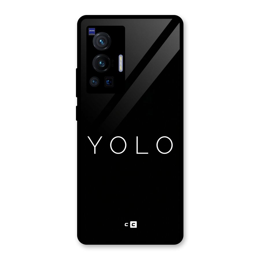 Yolo Is Truth Glass Back Case for Vivo X70 Pro