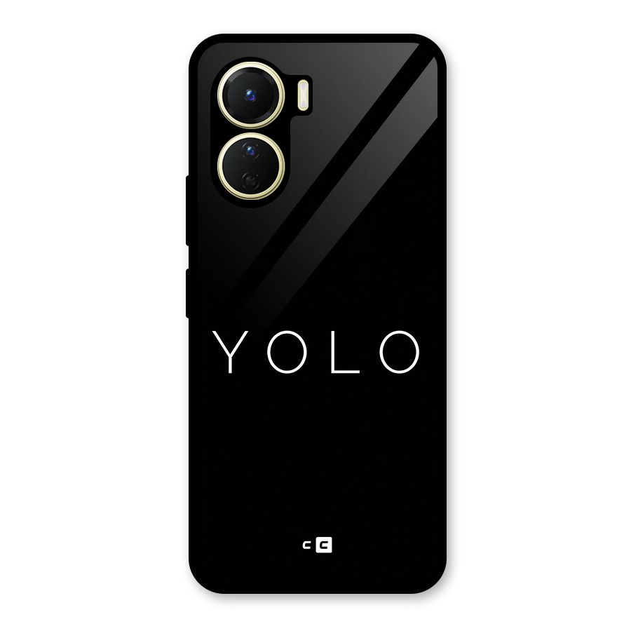 Yolo Is Truth Glass Back Case for Vivo Y16