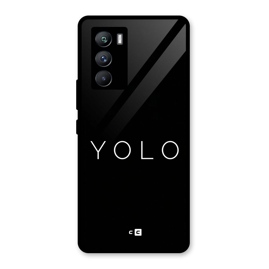 Yolo Is Truth Glass Back Case for Vivo iQOO 9 SE