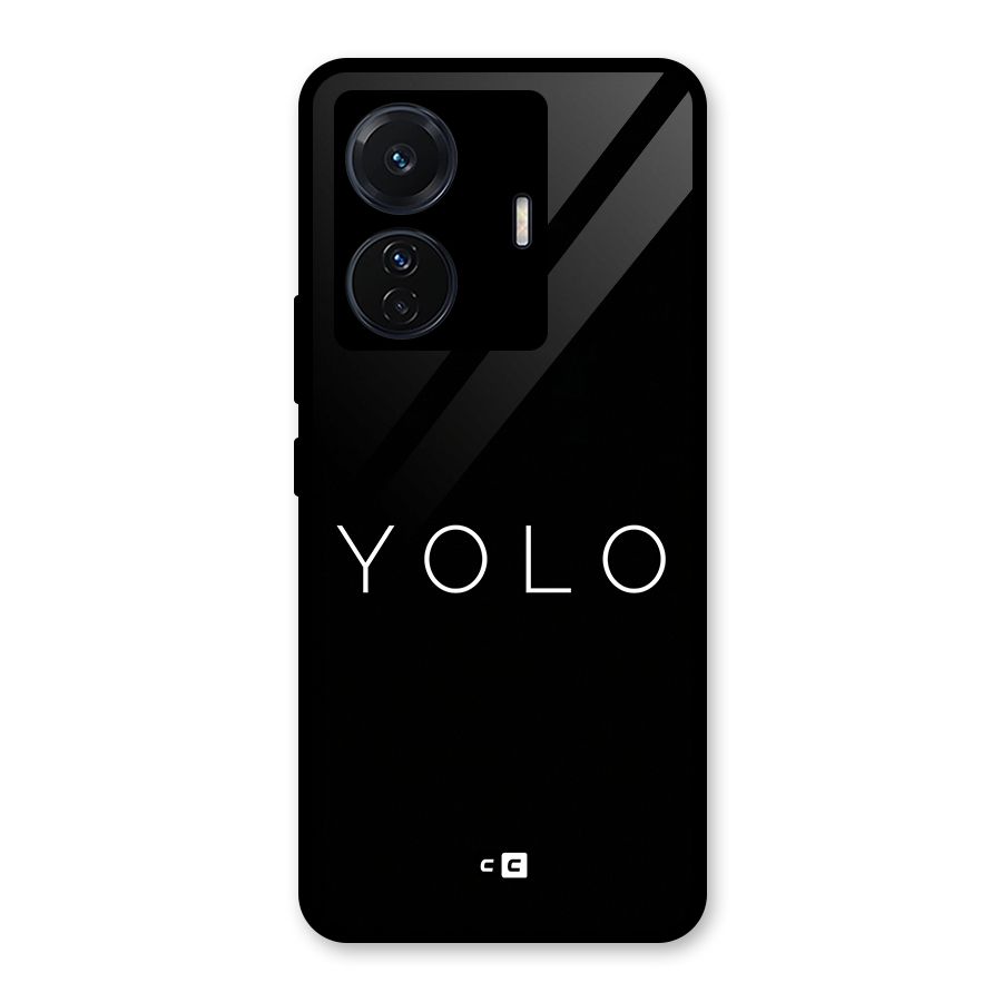 Yolo Is Truth Glass Back Case for Vivo iQOO Z6 Pro