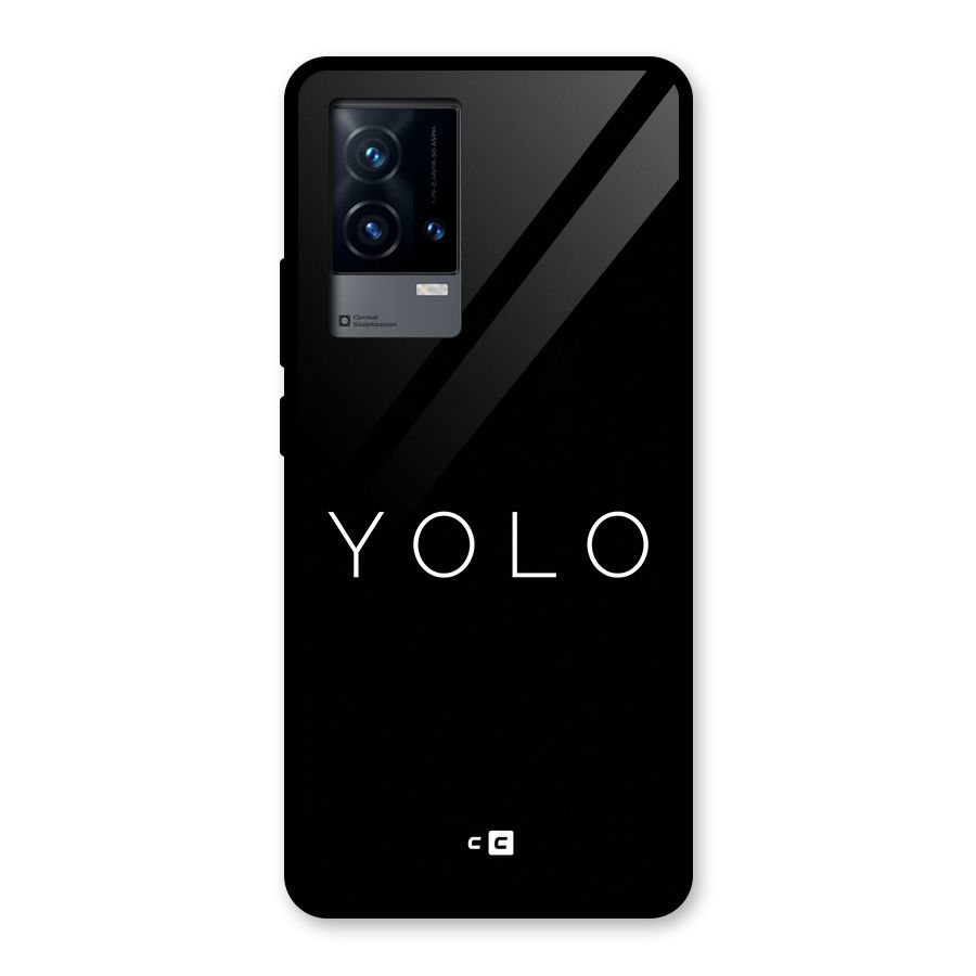 Yolo Is Truth Glass Back Case for iQOO 9 5G