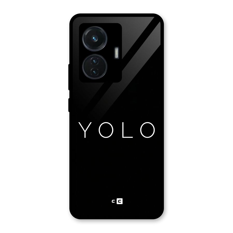 Yolo Is Truth Glass Back Case for iQOO Z6 44W