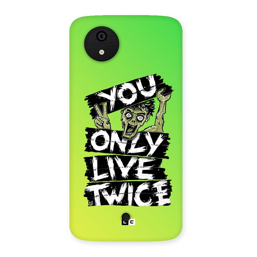 Yolo Zombie Back Case for Canvas A1  AQ4501