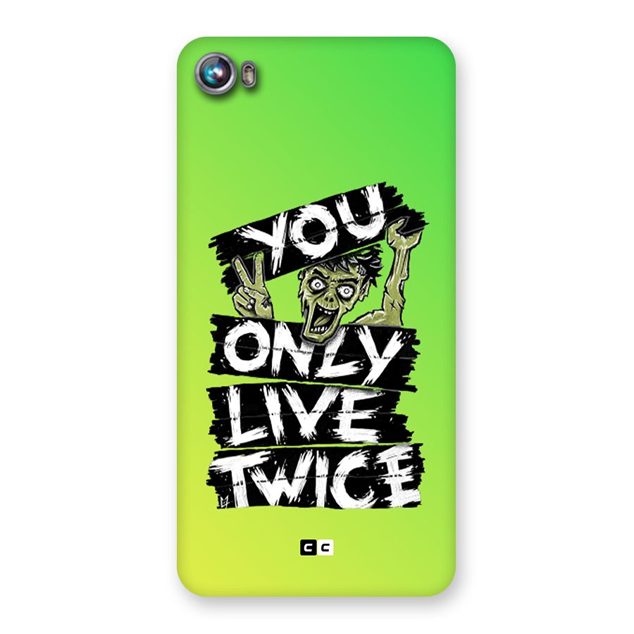 Yolo Zombie Back Case for Canvas Fire 4 (A107)