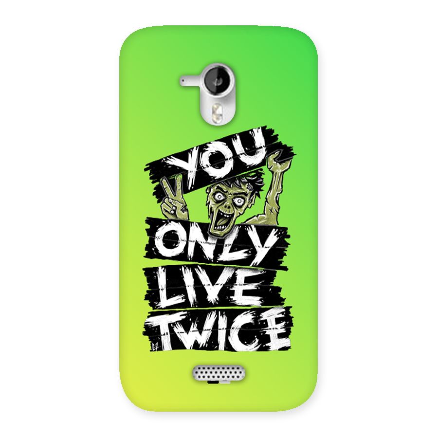 Yolo Zombie Back Case for Canvas HD A116