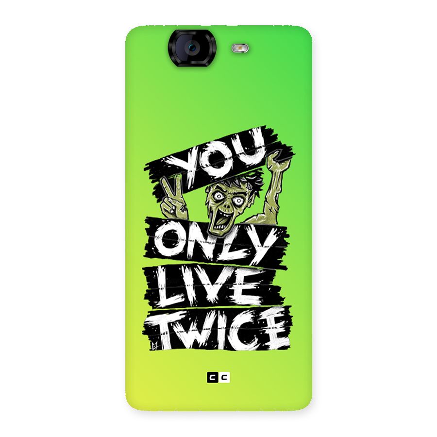 Yolo Zombie Back Case for Canvas Knight A350