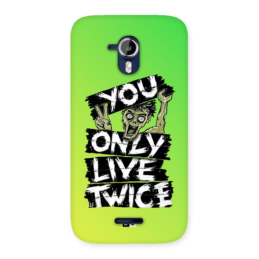 Yolo Zombie Back Case for Canvas Magnus A117