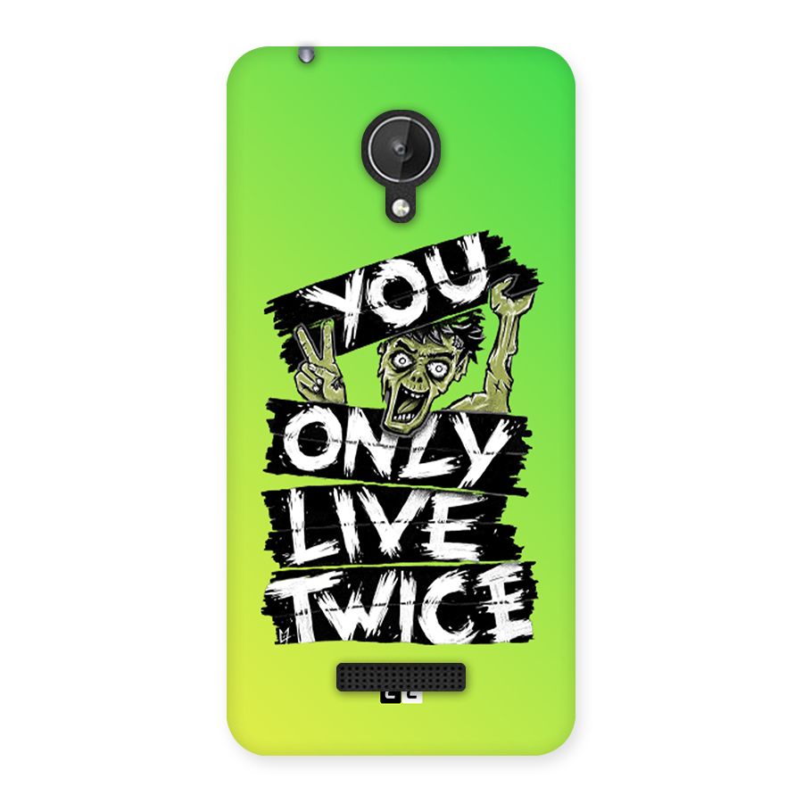 Yolo Zombie Back Case for Canvas Spark Q380