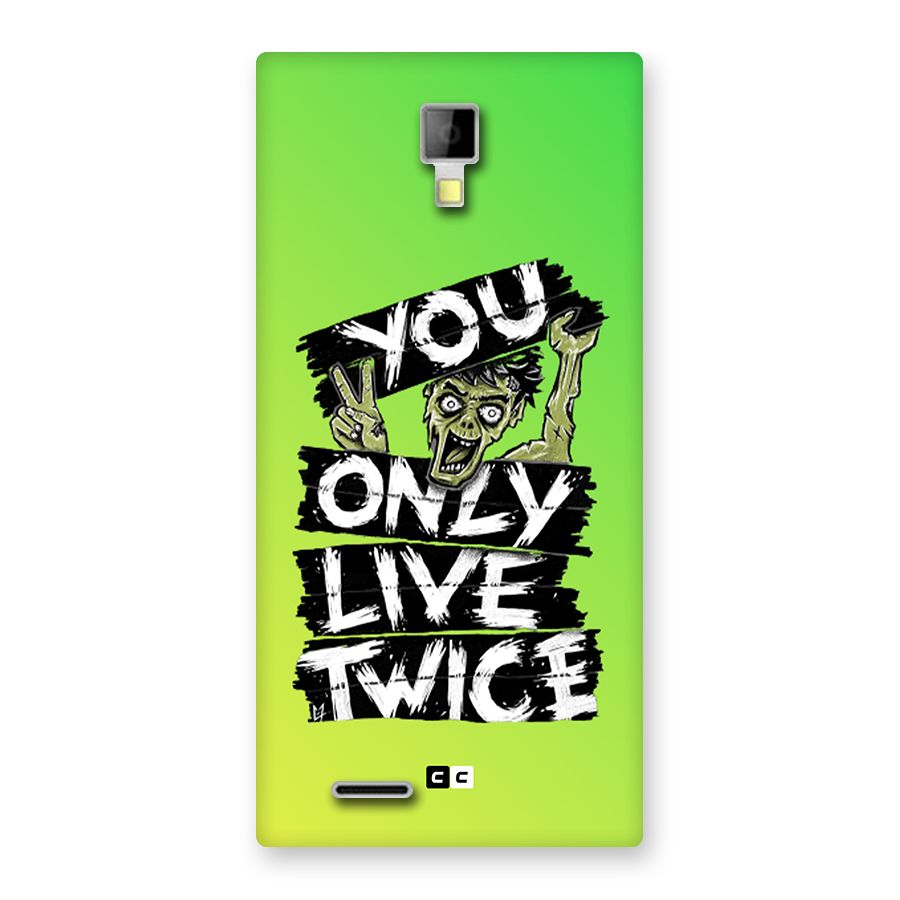 Yolo Zombie Back Case for Canvas Xpress A99