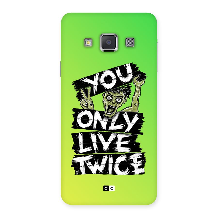 Yolo Zombie Back Case for Galaxy A3