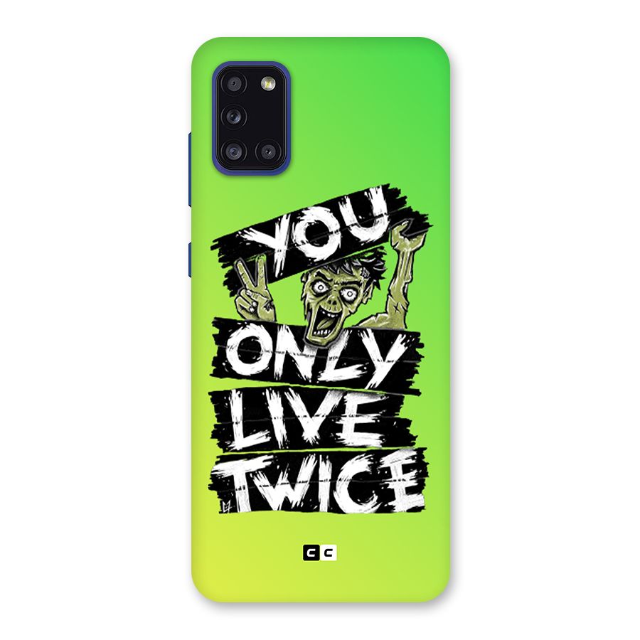 Yolo Zombie Back Case for Galaxy A31