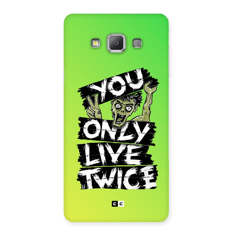 Yolo Zombie Back Case for Galaxy A7