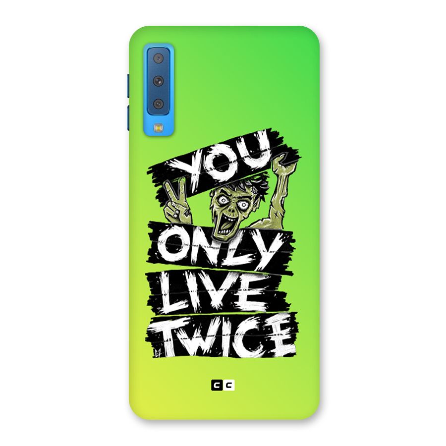 Yolo Zombie Back Case for Galaxy A7 (2018)