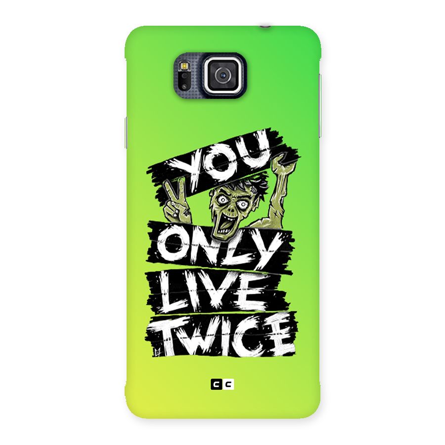 Yolo Zombie Back Case for Galaxy Alpha