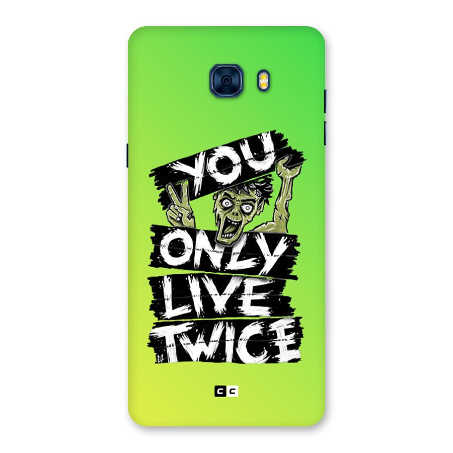 Yolo Zombie Back Case for Galaxy C7 Pro