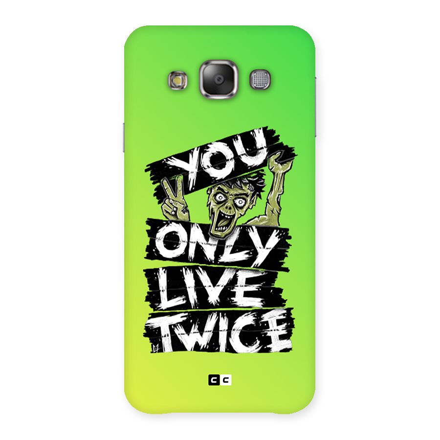 Yolo Zombie Back Case for Galaxy E7