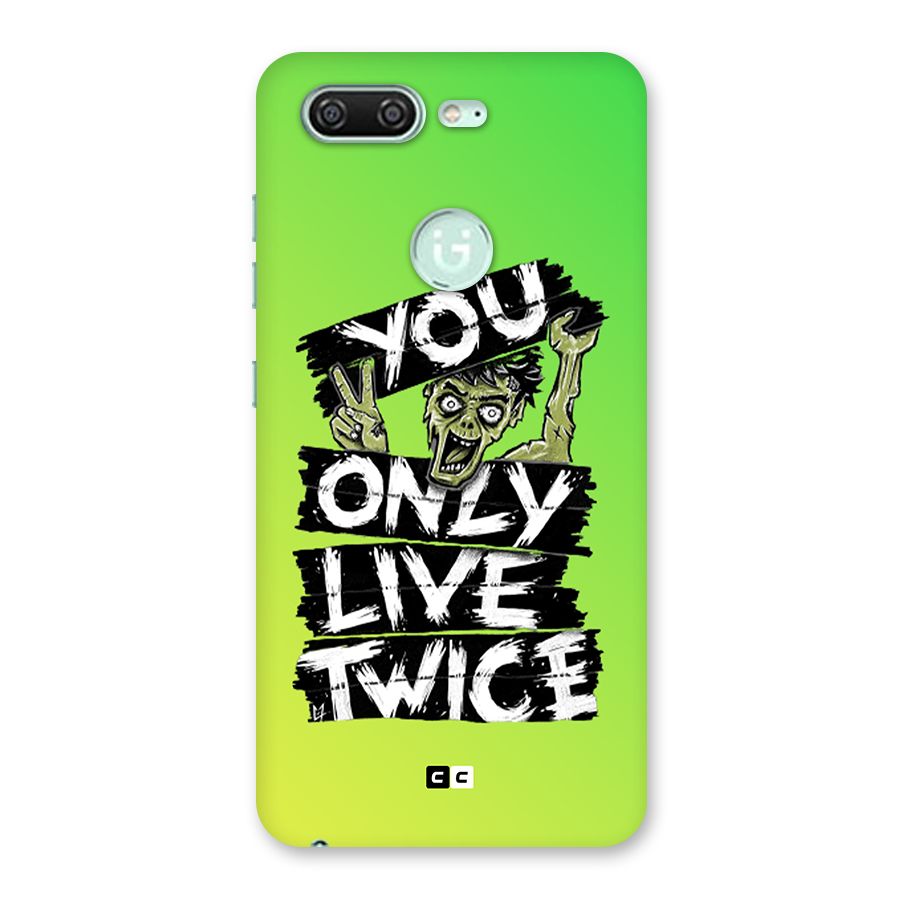 Yolo Zombie Back Case for Gionee S10