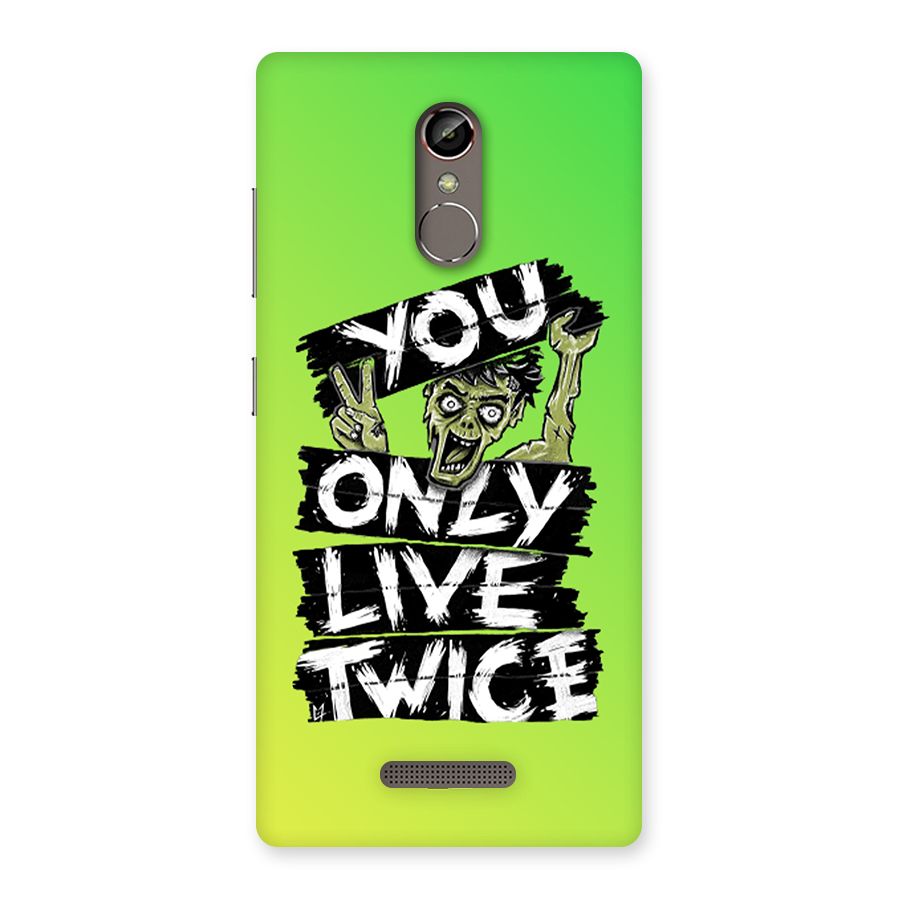Yolo Zombie Back Case for Gionee S6s