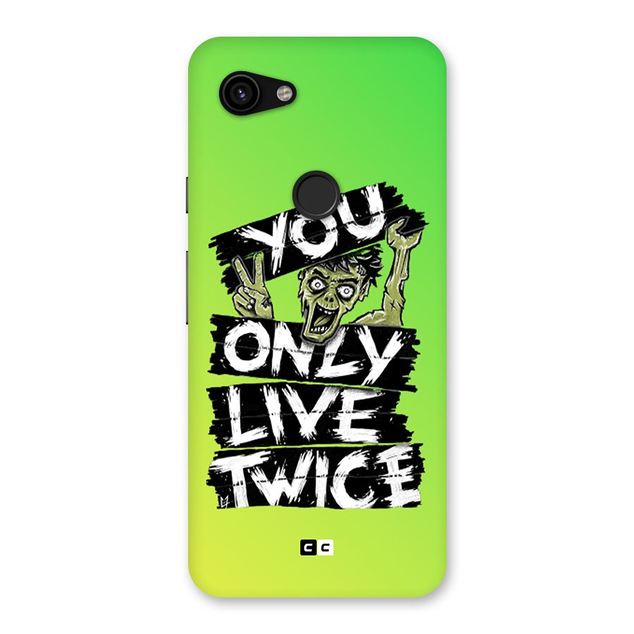 Yolo Zombie Back Case for Google Pixel 3a