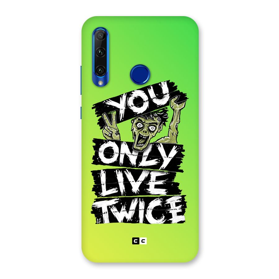 Yolo Zombie Back Case for Honor 20i