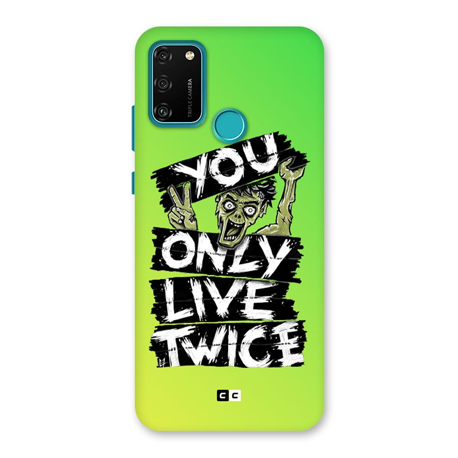Yolo Zombie Back Case for Honor 9A