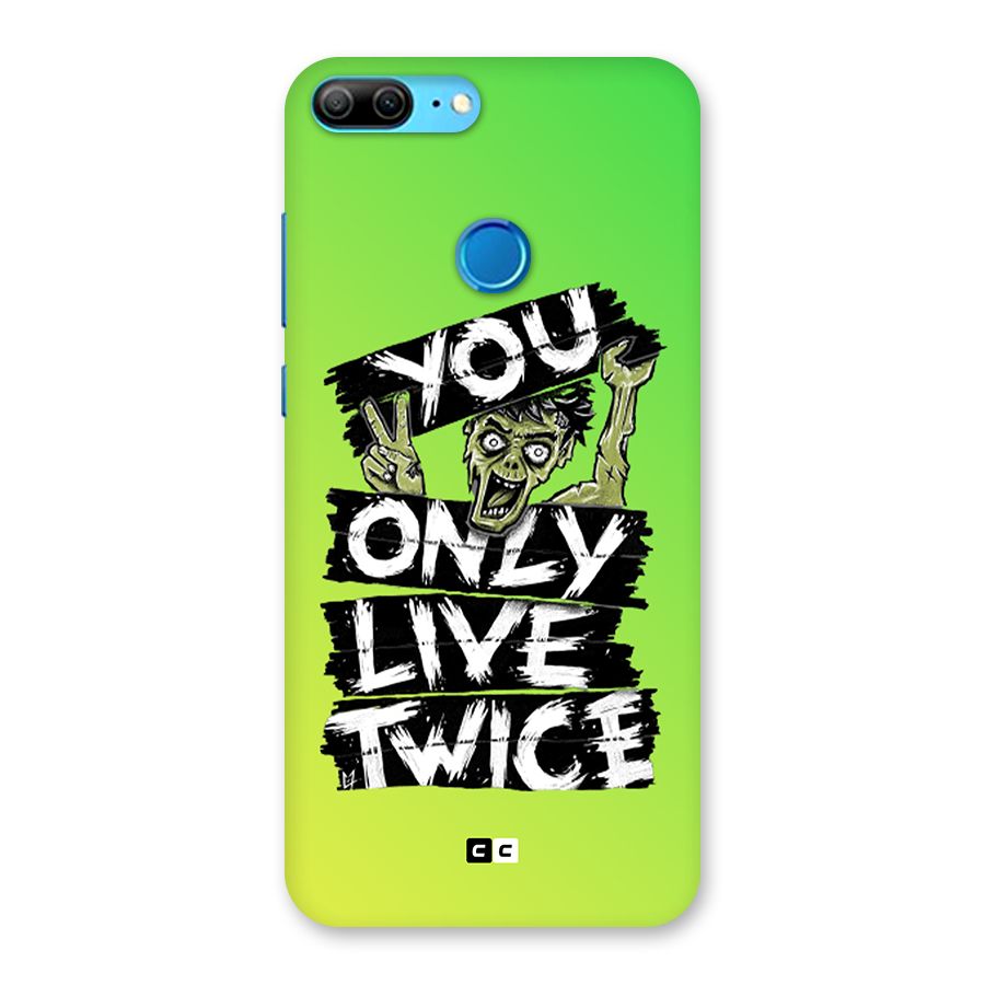 Yolo Zombie Back Case for Honor 9 Lite