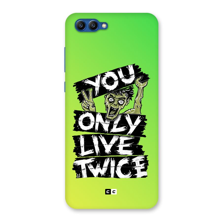 Yolo Zombie Back Case for Honor View 10