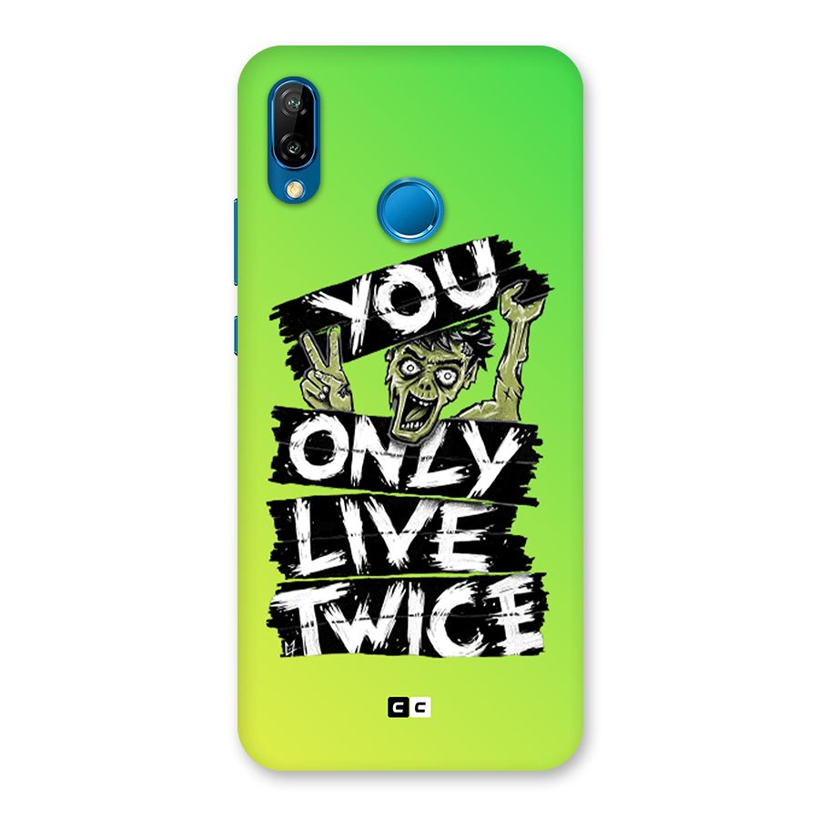 Yolo Zombie Back Case for Huawei P20 Lite