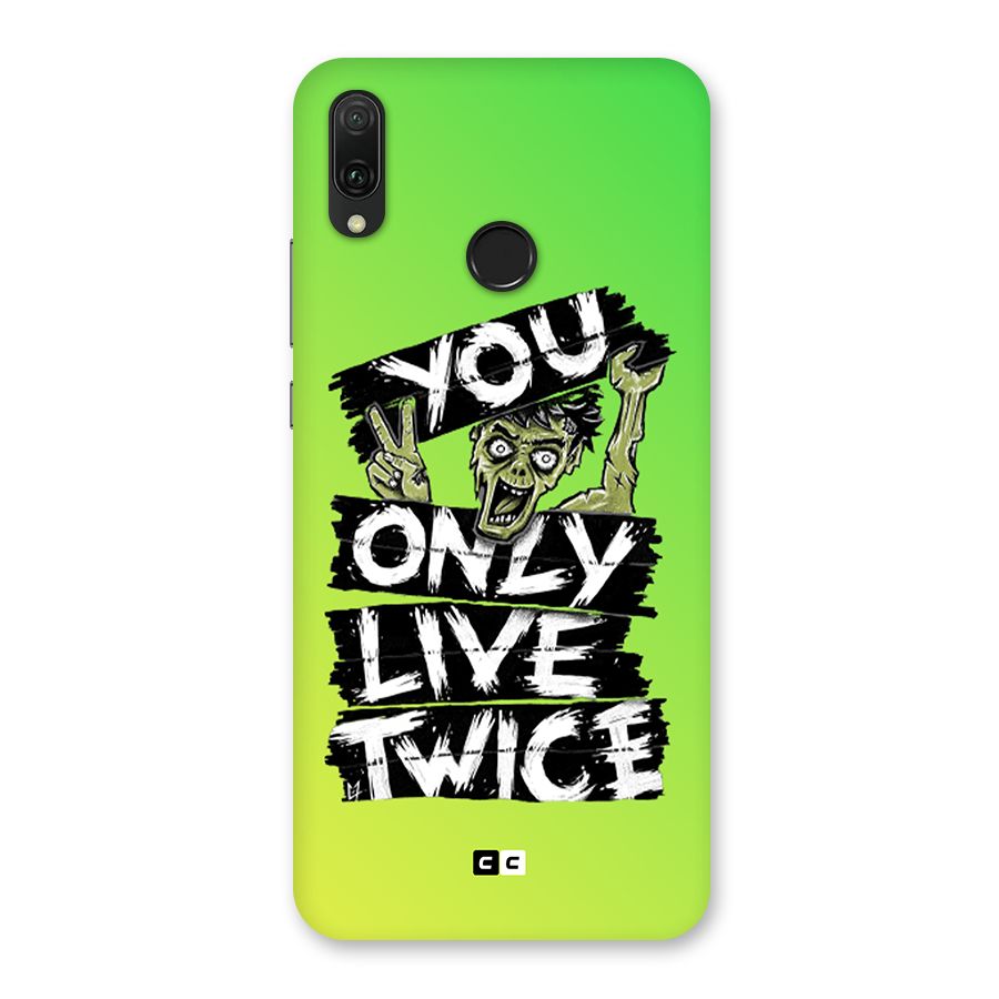 Yolo Zombie Back Case for Huawei Y9 (2019)