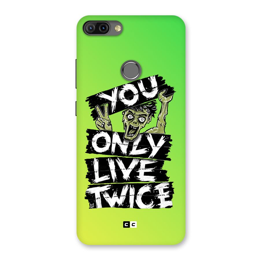 Yolo Zombie Back Case for Infinix Hot 6 Pro