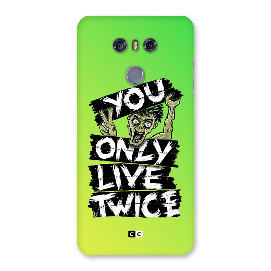 Yolo Zombie Back Case for LG G6