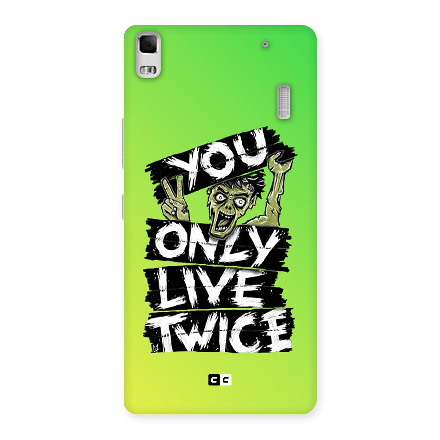 Yolo Zombie Back Case for Lenovo K3 Note