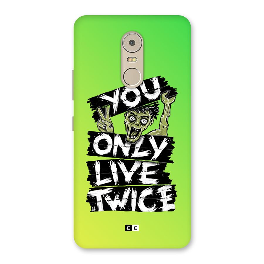 Yolo Zombie Back Case for Lenovo K6 Note