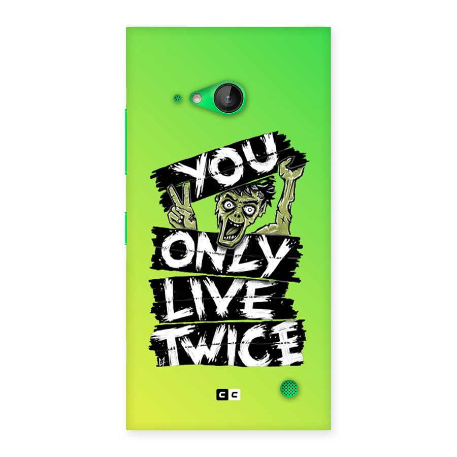 Yolo Zombie Back Case for Lumia 730