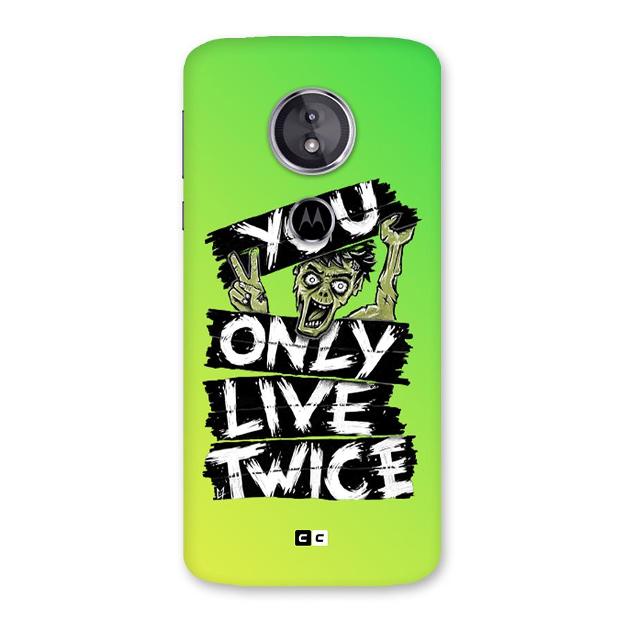 Yolo Zombie Back Case for Moto E5