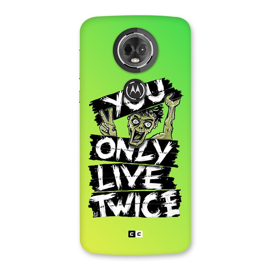 Yolo Zombie Back Case for Moto E5 Plus