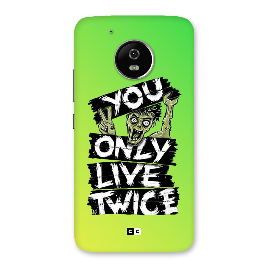 Yolo Zombie Back Case for Moto G5
