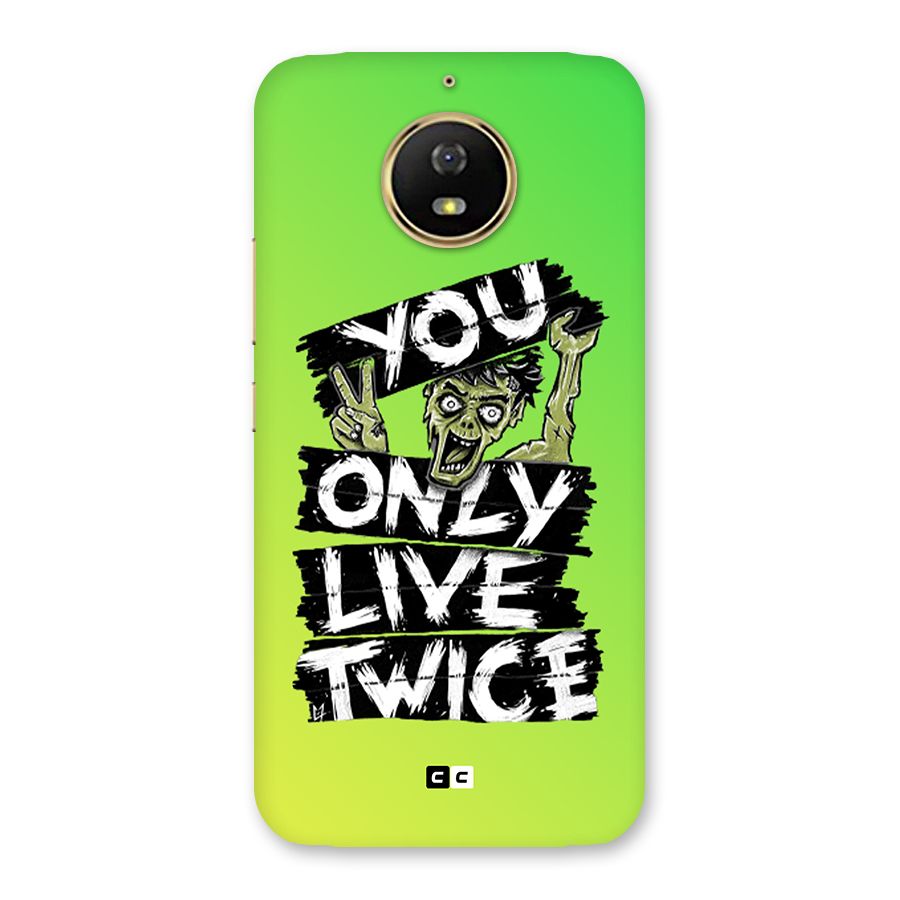Yolo Zombie Back Case for Moto G5s
