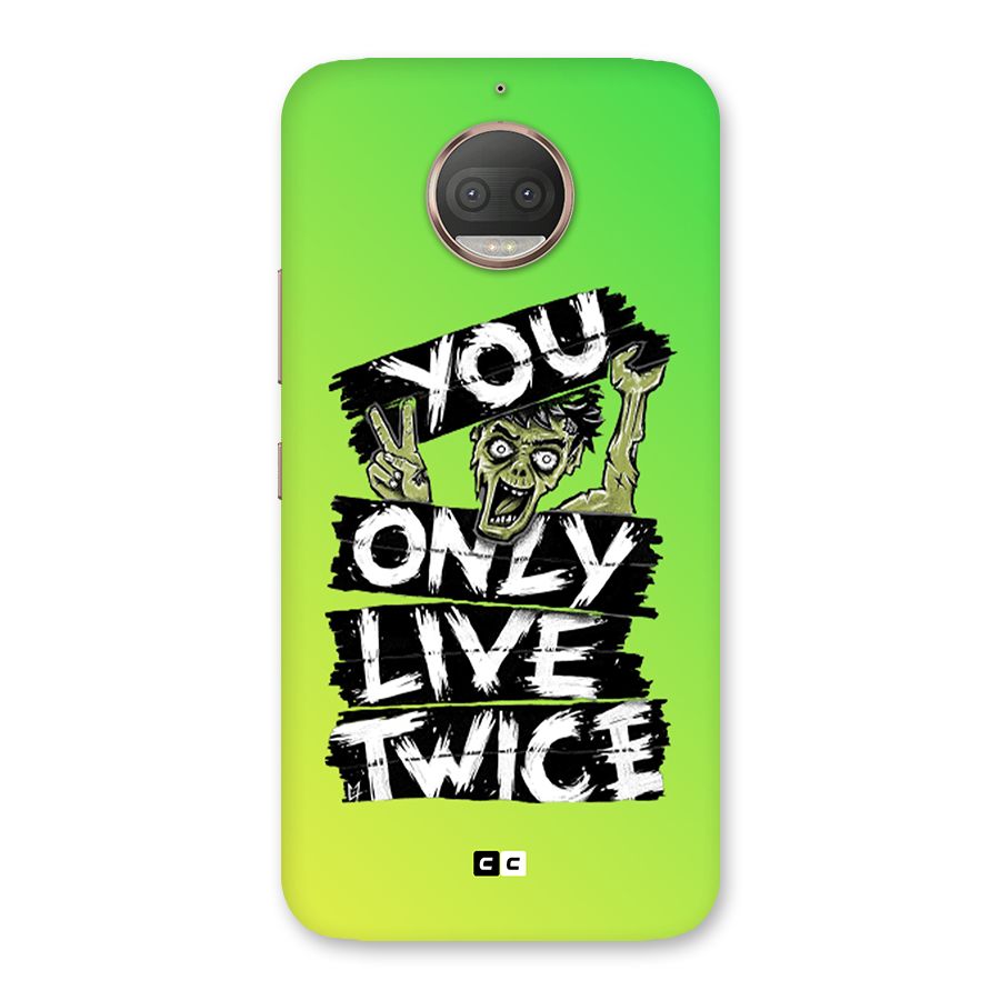 Yolo Zombie Back Case for Moto G5s Plus