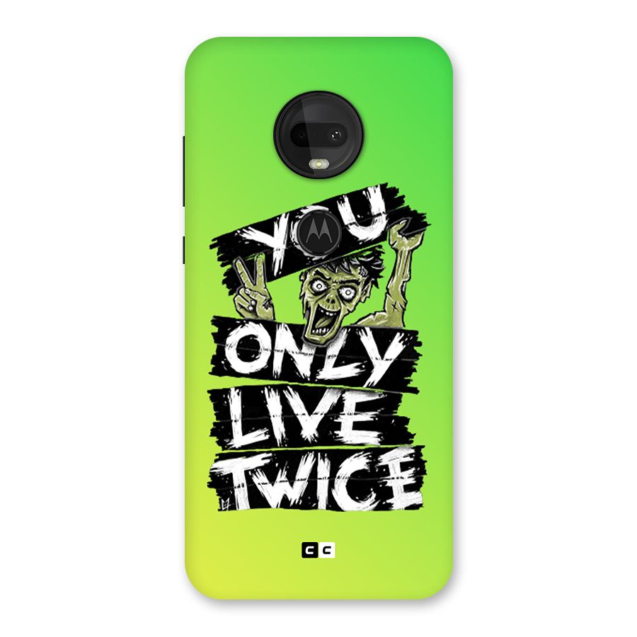Yolo Zombie Back Case for Moto G7