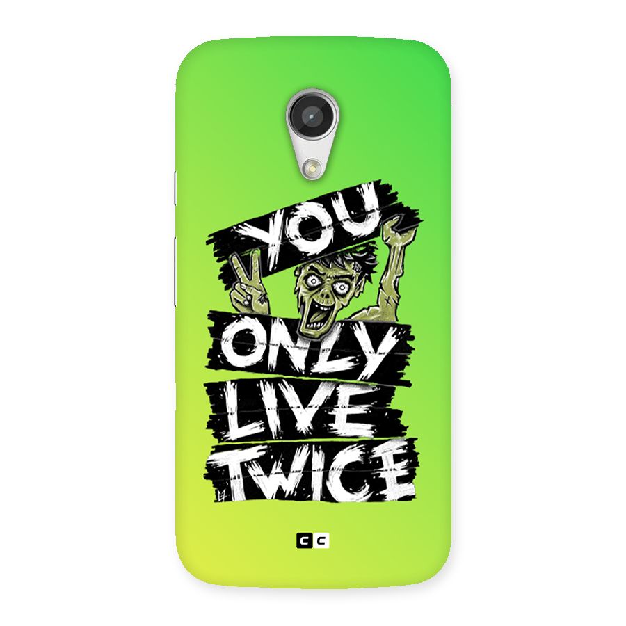 Yolo Zombie Back Case for Moto G 2nd Gen